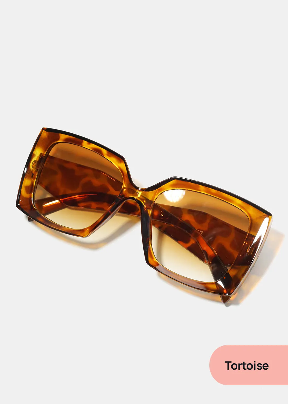A  Trendy Oversized Frame Shades