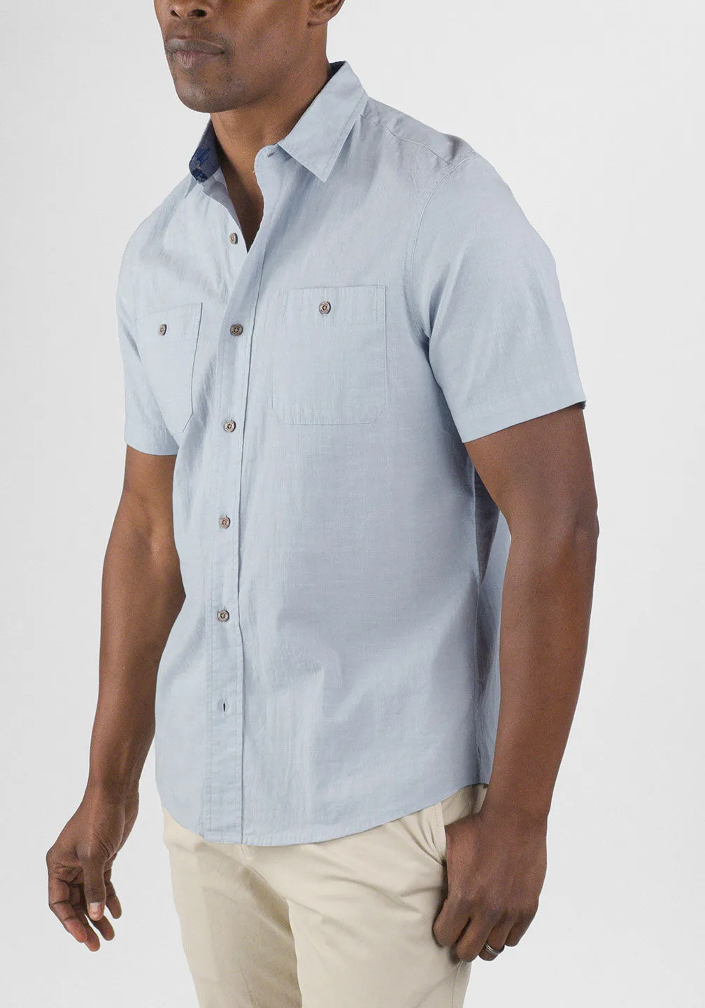 Airotec® Stretch Chambray Work Shirt