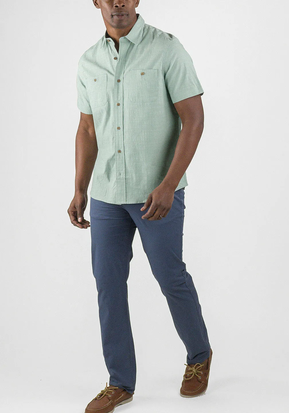 Airotec® Stretch Chambray Work Shirt