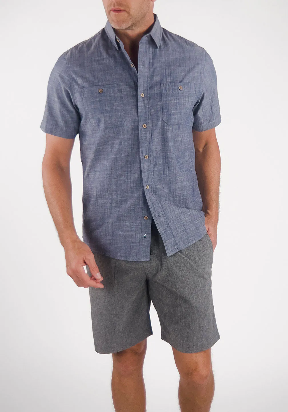 Airotec® Stretch Chambray Work Shirt