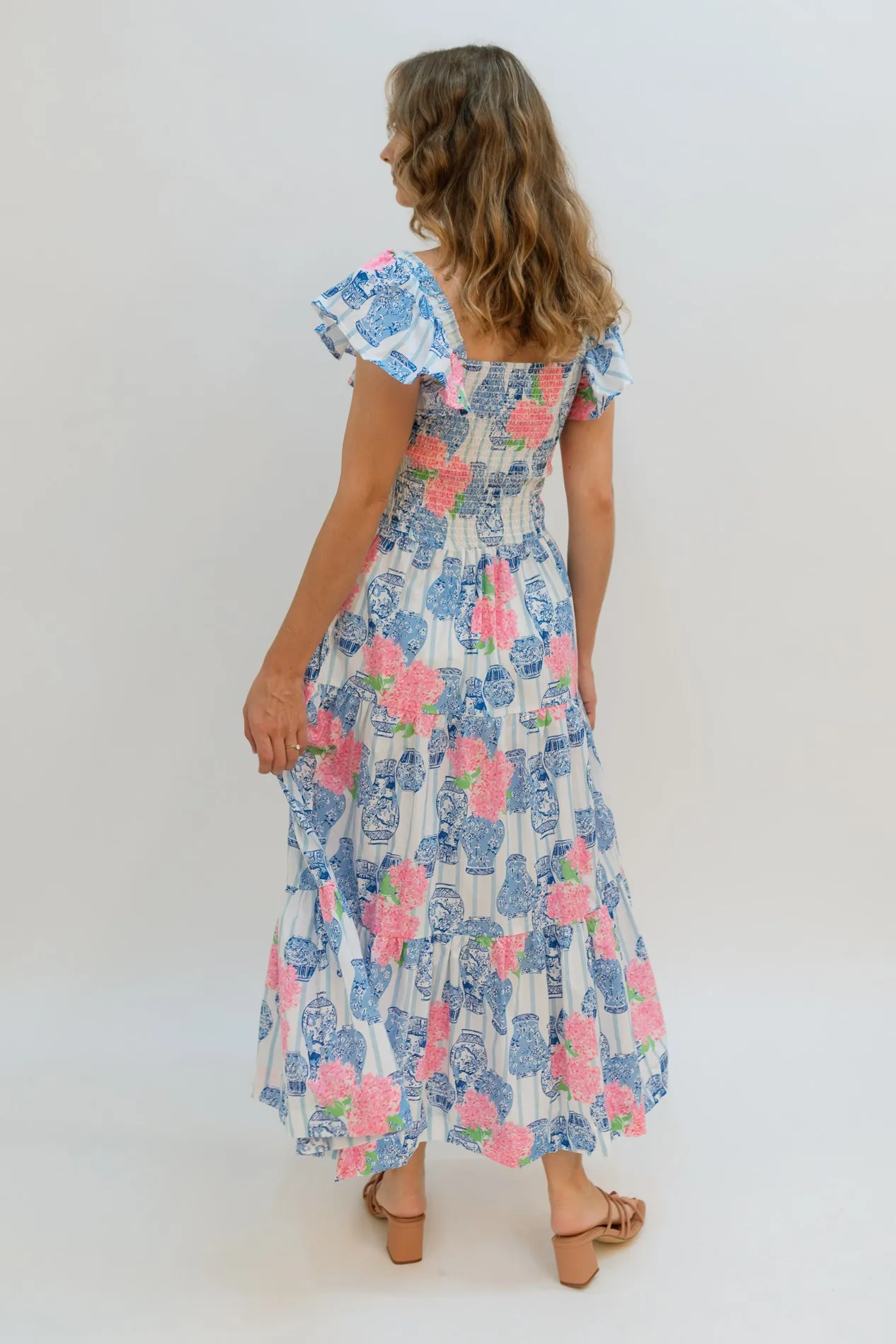 Asa Smocked Maxi Dress