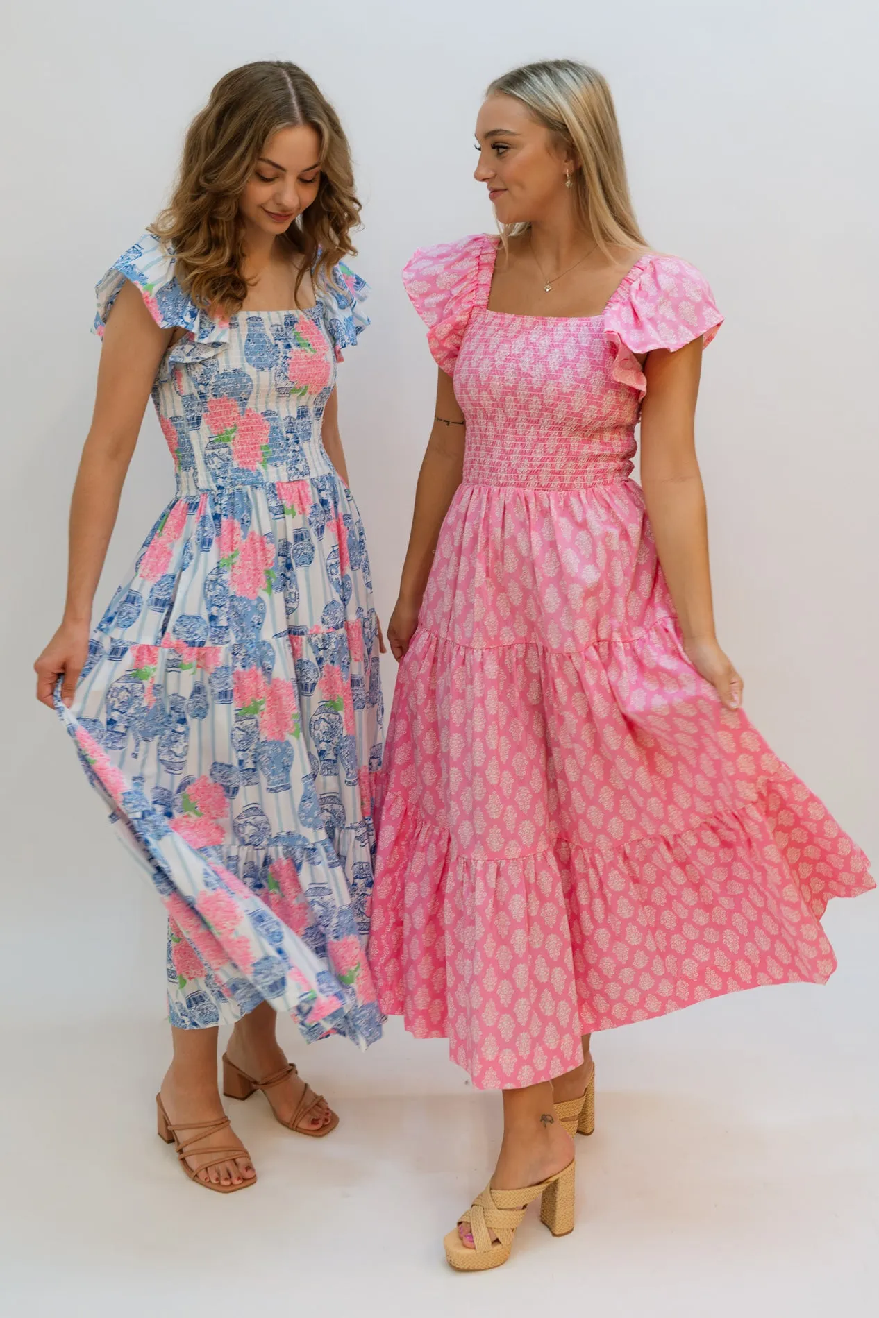 Asa Smocked Maxi Dress