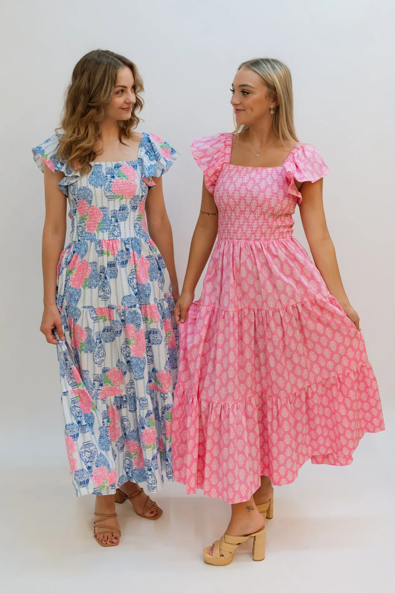 Asa Smocked Maxi Dress