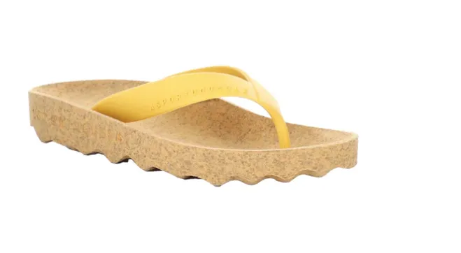Asportuguesas "FEEL" Yellow flip flop sandal