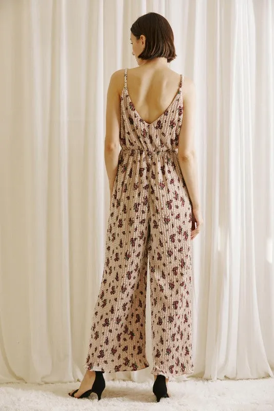 Bombshell Floral Jumpsuit