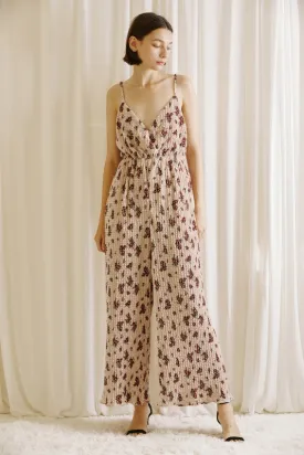 Bombshell Floral Jumpsuit