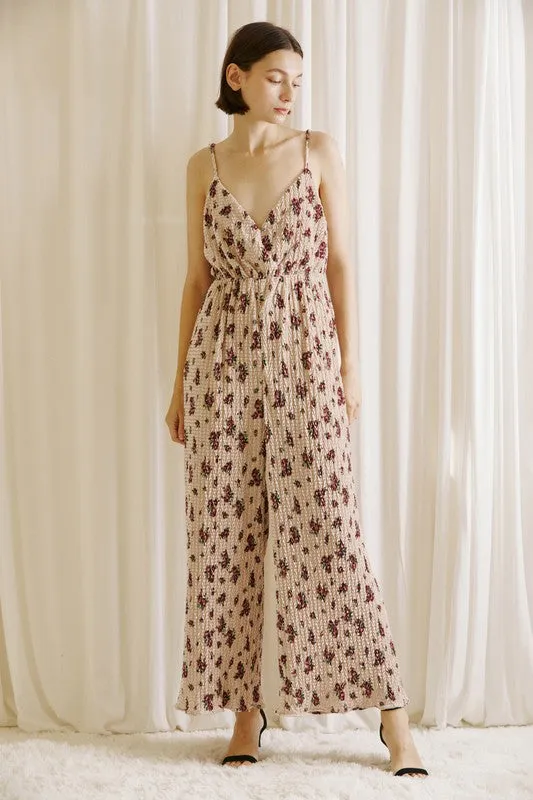 Bombshell Floral Jumpsuit