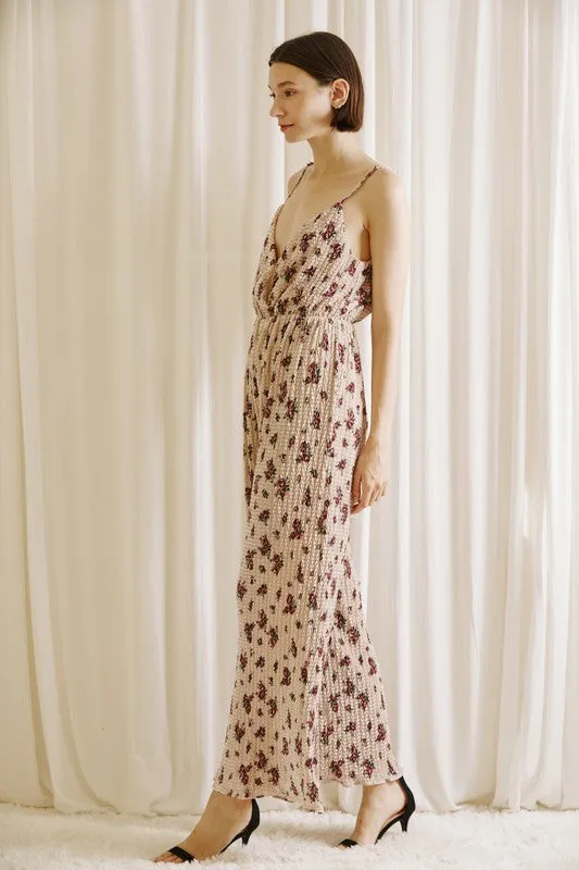 Bombshell Floral Jumpsuit
