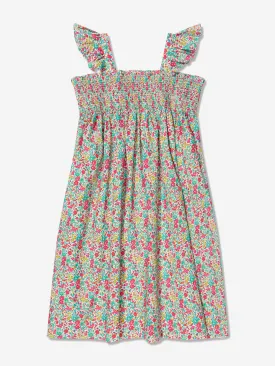 Bonpoint Girls Floral Alexandra Maxi Dress in Multicolour