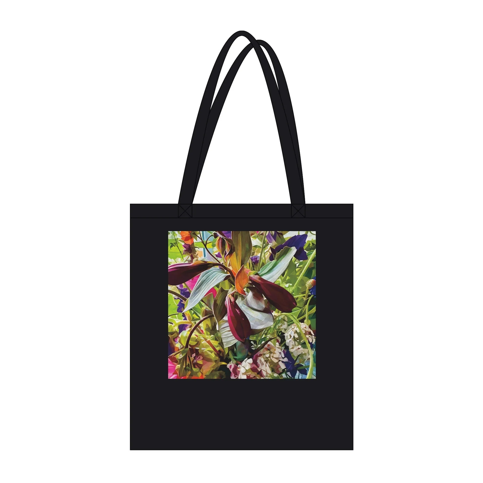 Bouquet of Flowers Retro Organic Tote Bag | SOL'S Organic Zen 76900