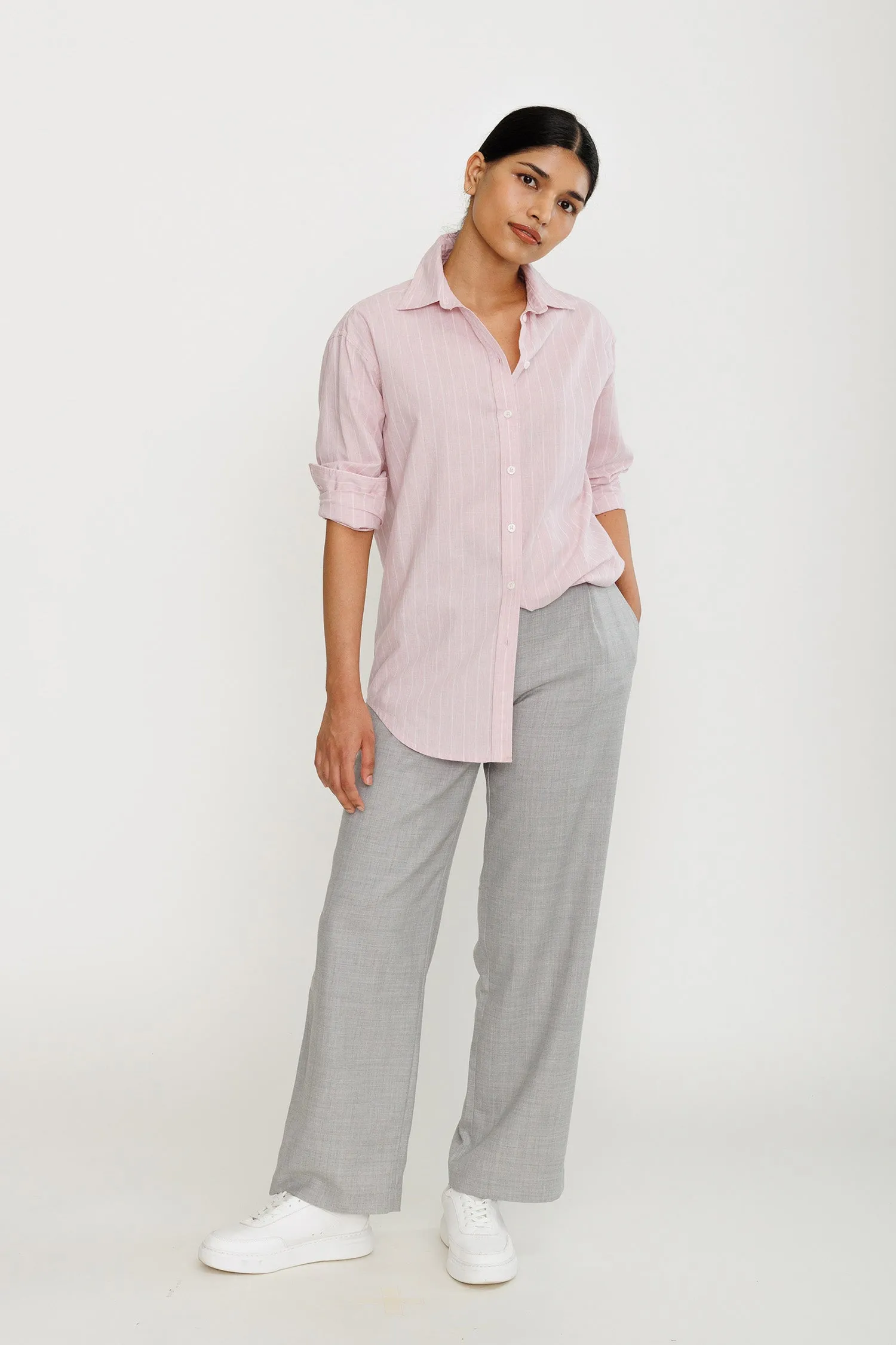Boyfriend Poplin Shirt