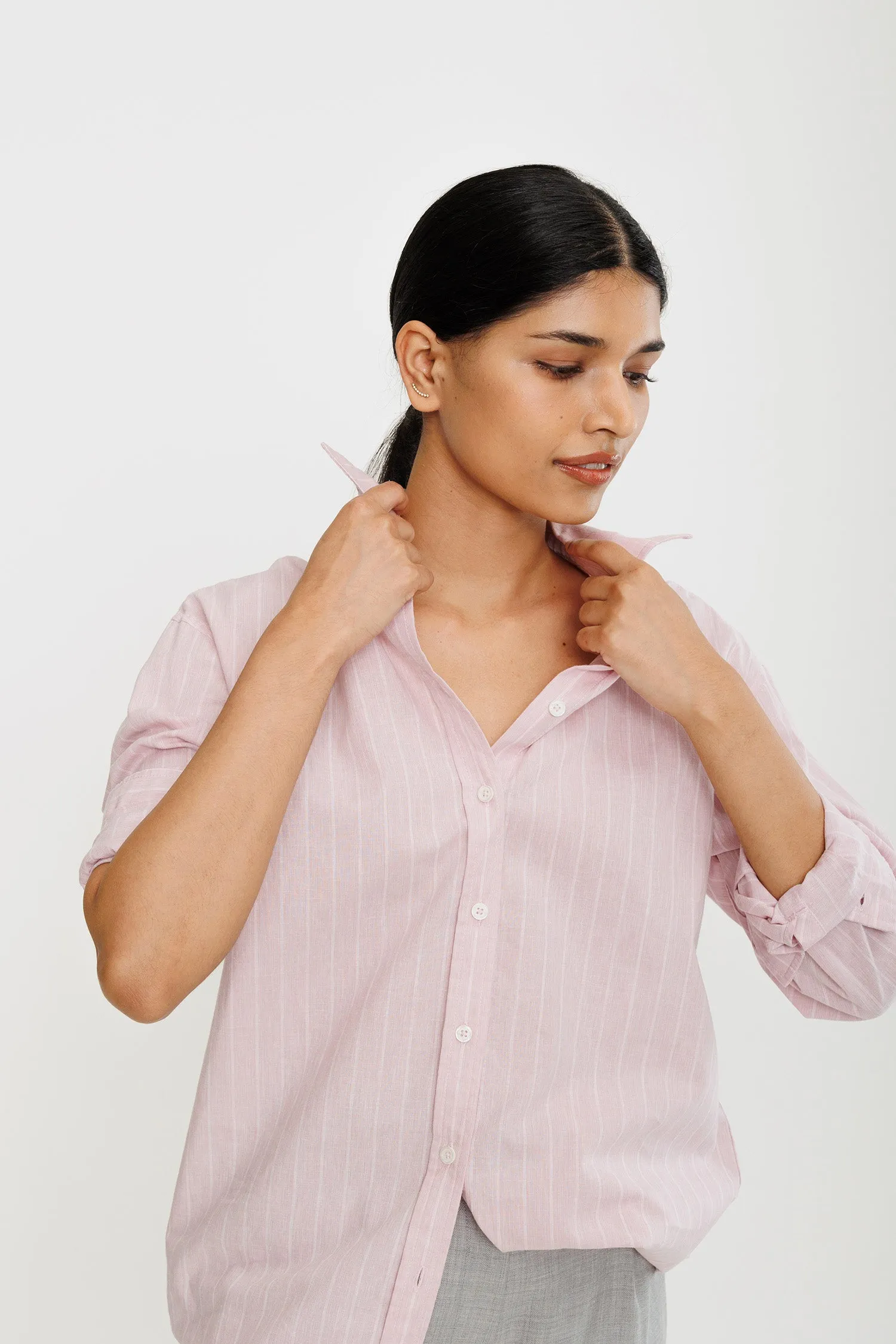 Boyfriend Poplin Shirt