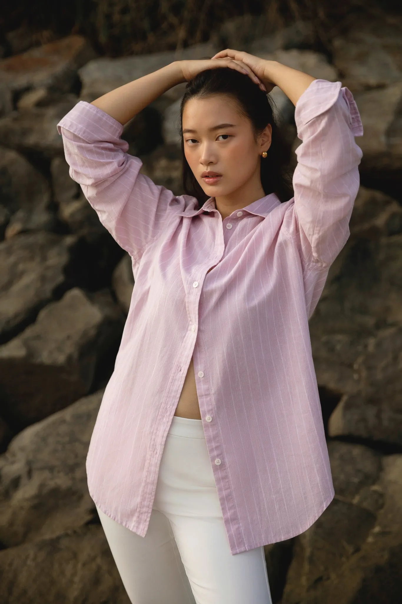 Boyfriend Poplin Shirt