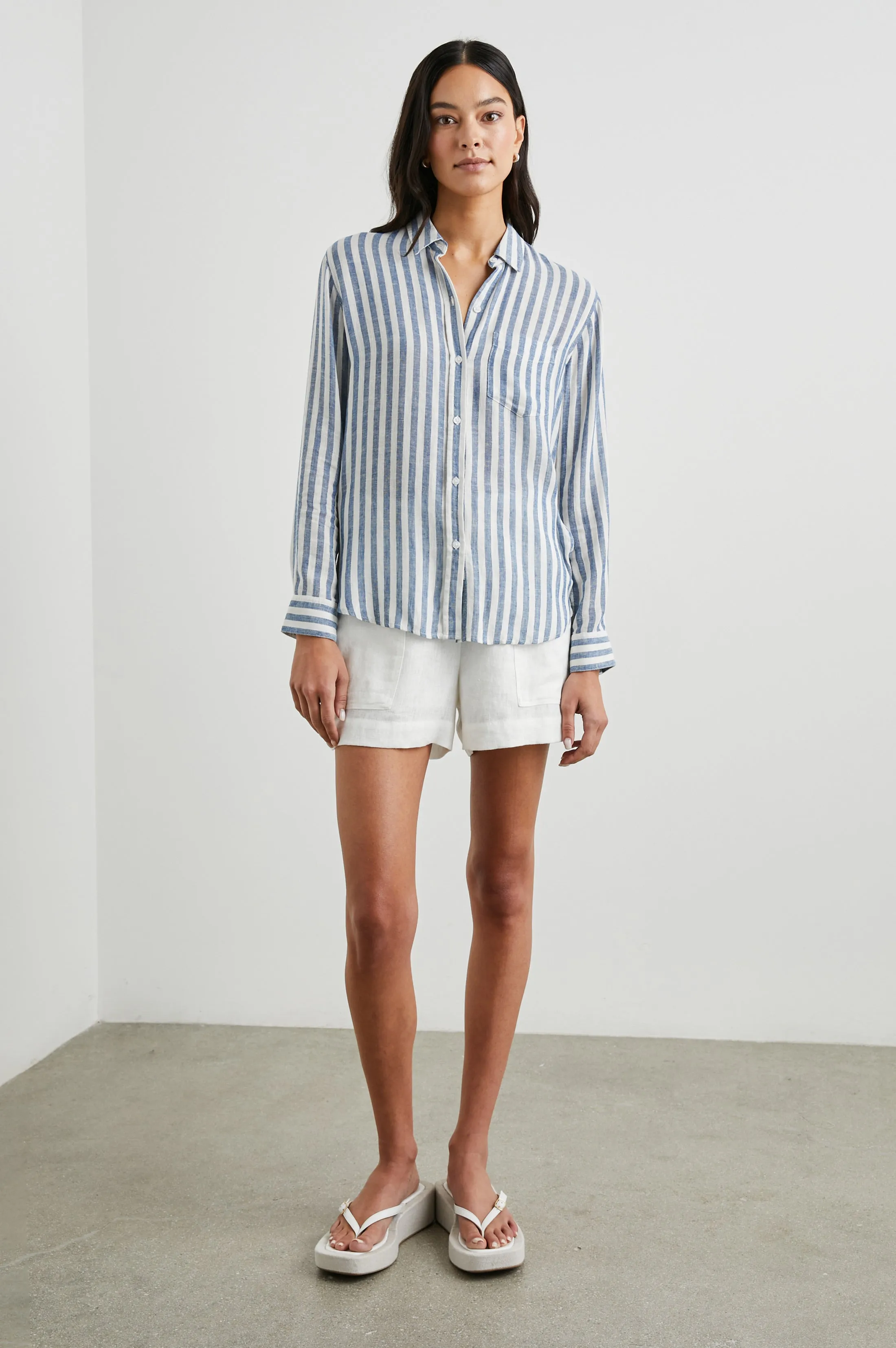 CHARLI SHIRT - ECHO STRIPE