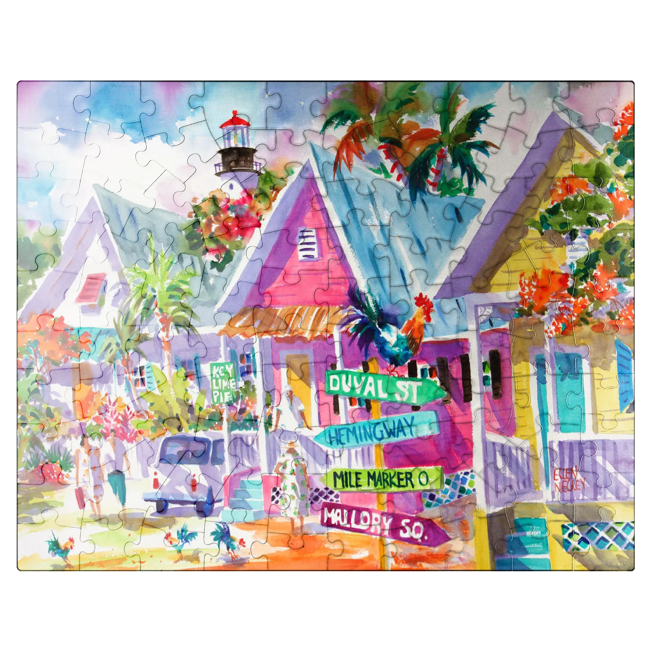 Conch Republic - Watercolor Artwork