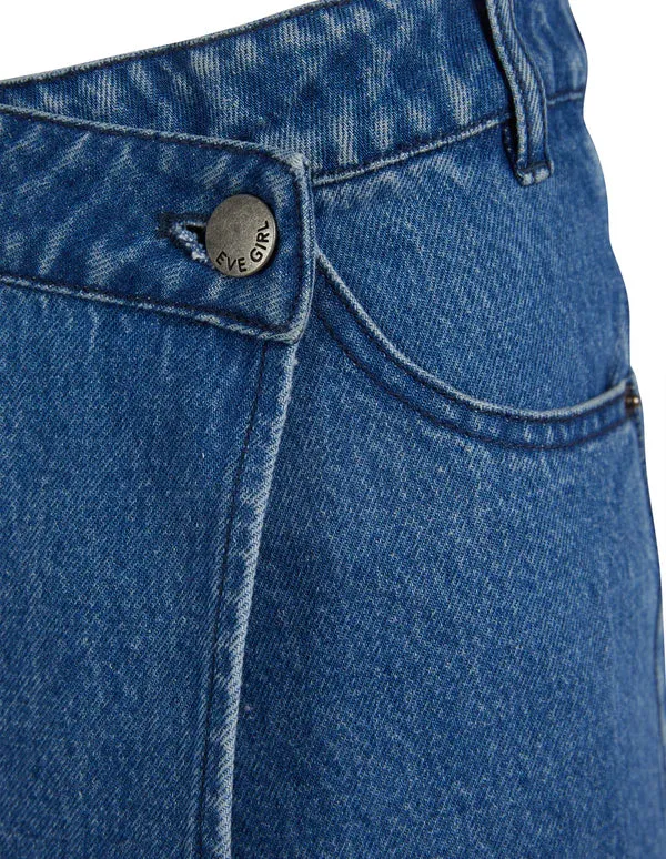 Eve Girl Chloe Skort - Denim (3-7)