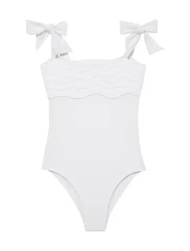 Everlee White Swimsuit