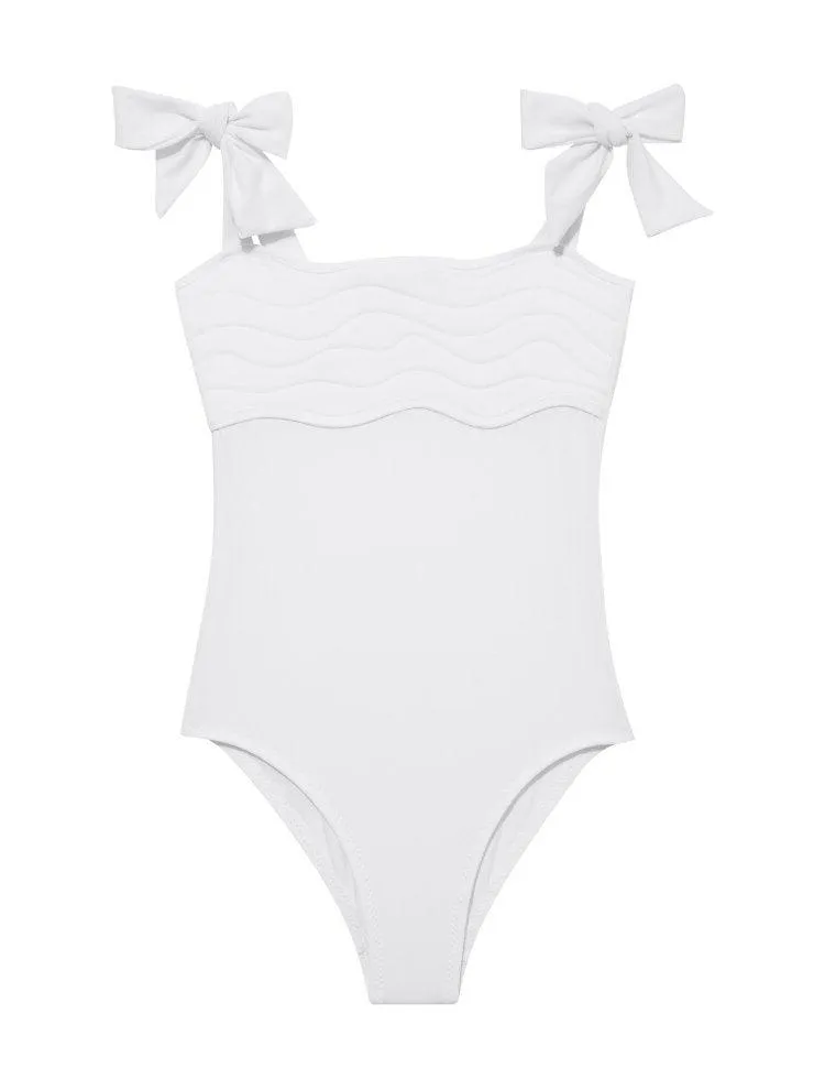 Everlee White Swimsuit