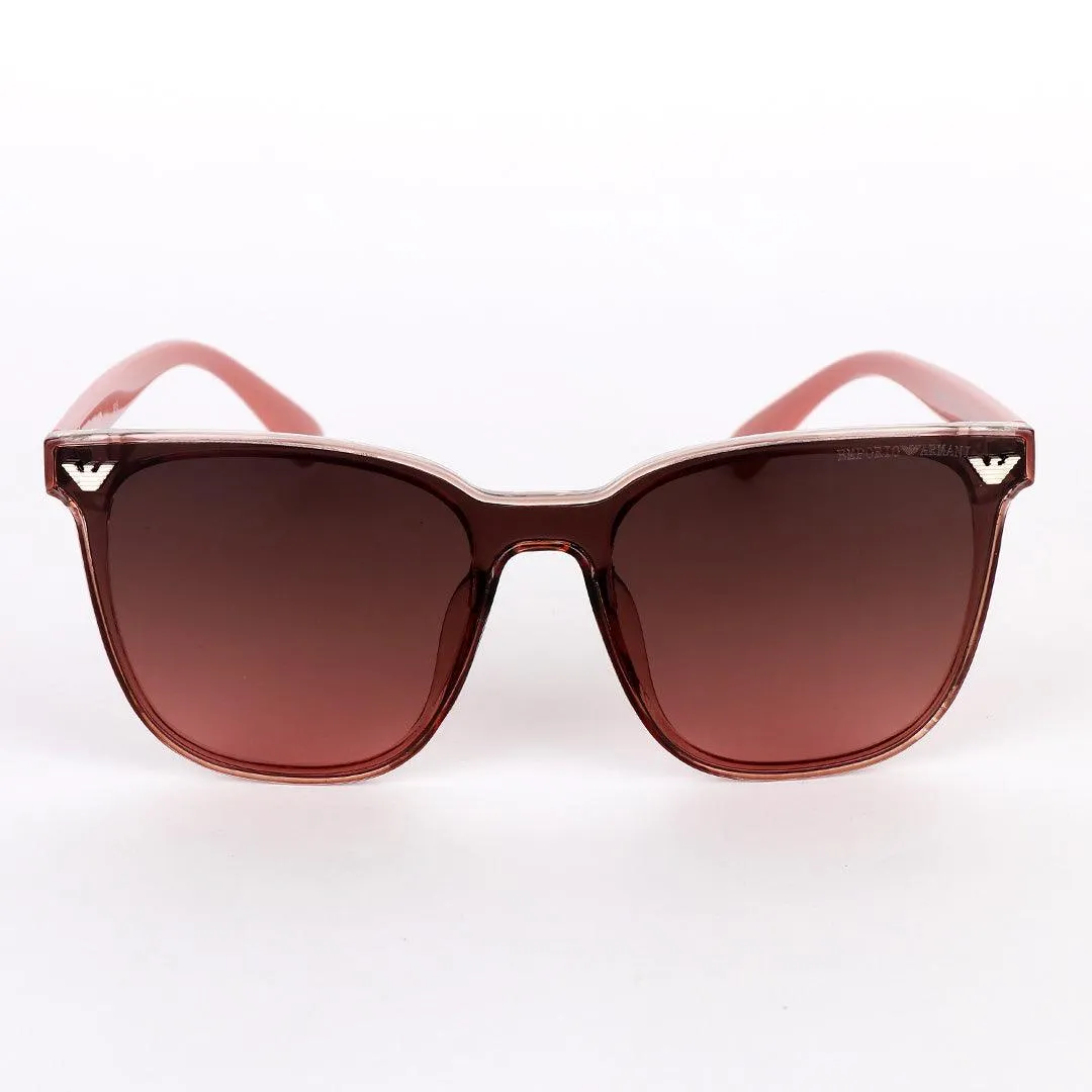 Exclusive Space Pink And Brown Lens Sunglasses