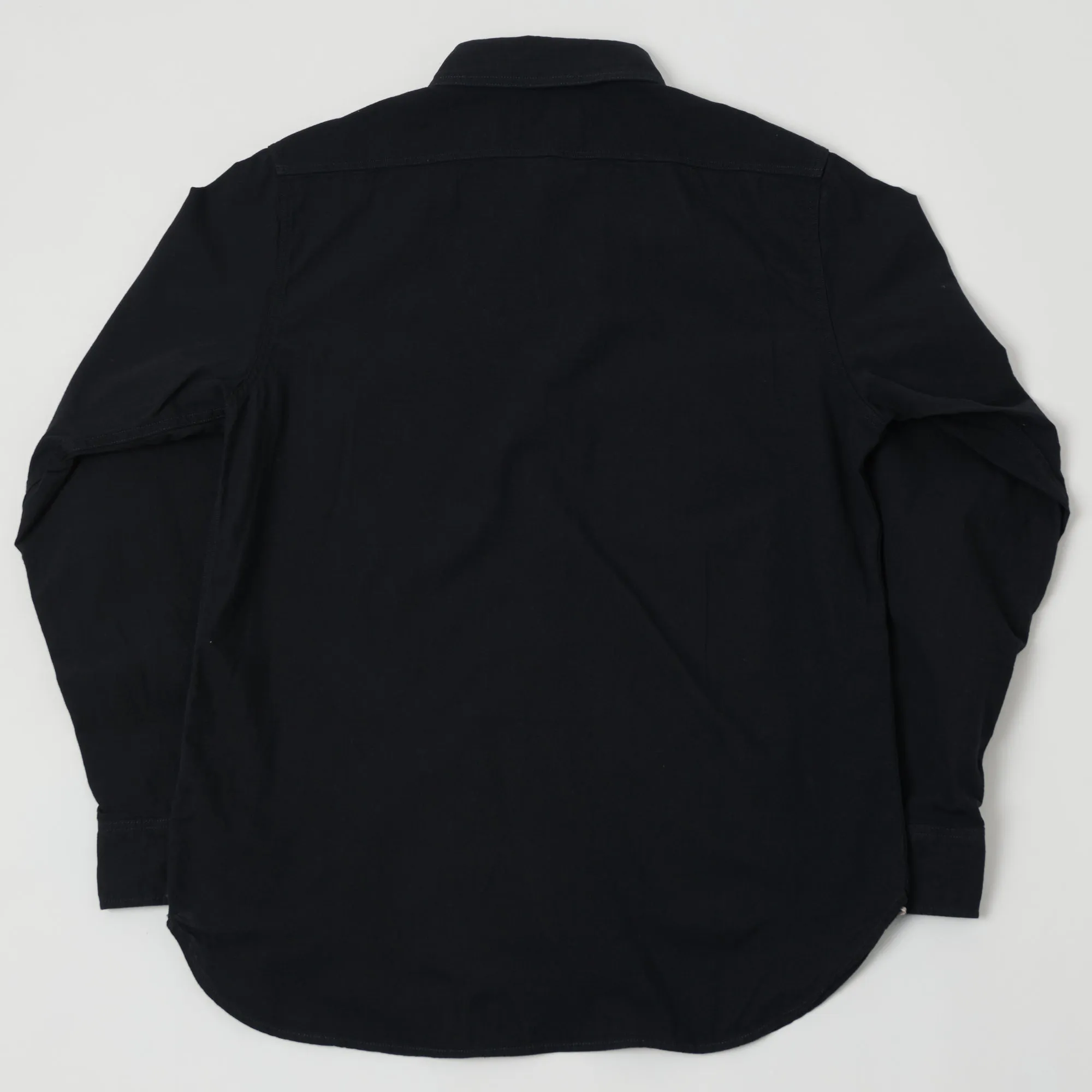 Full Count 4810-22 5oz Classic Chambray Shirt - Black