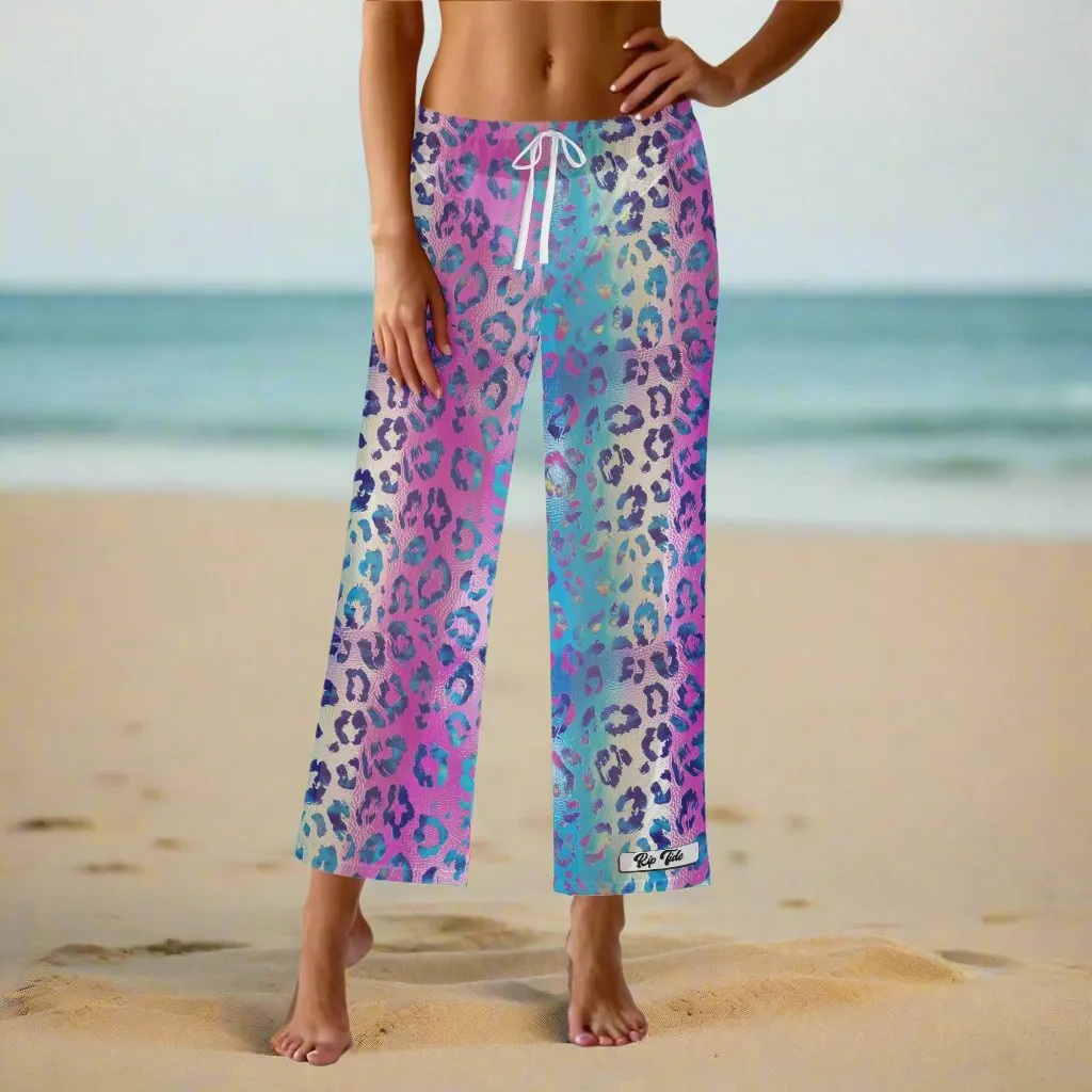 Funky Leopard Cover Up Pants