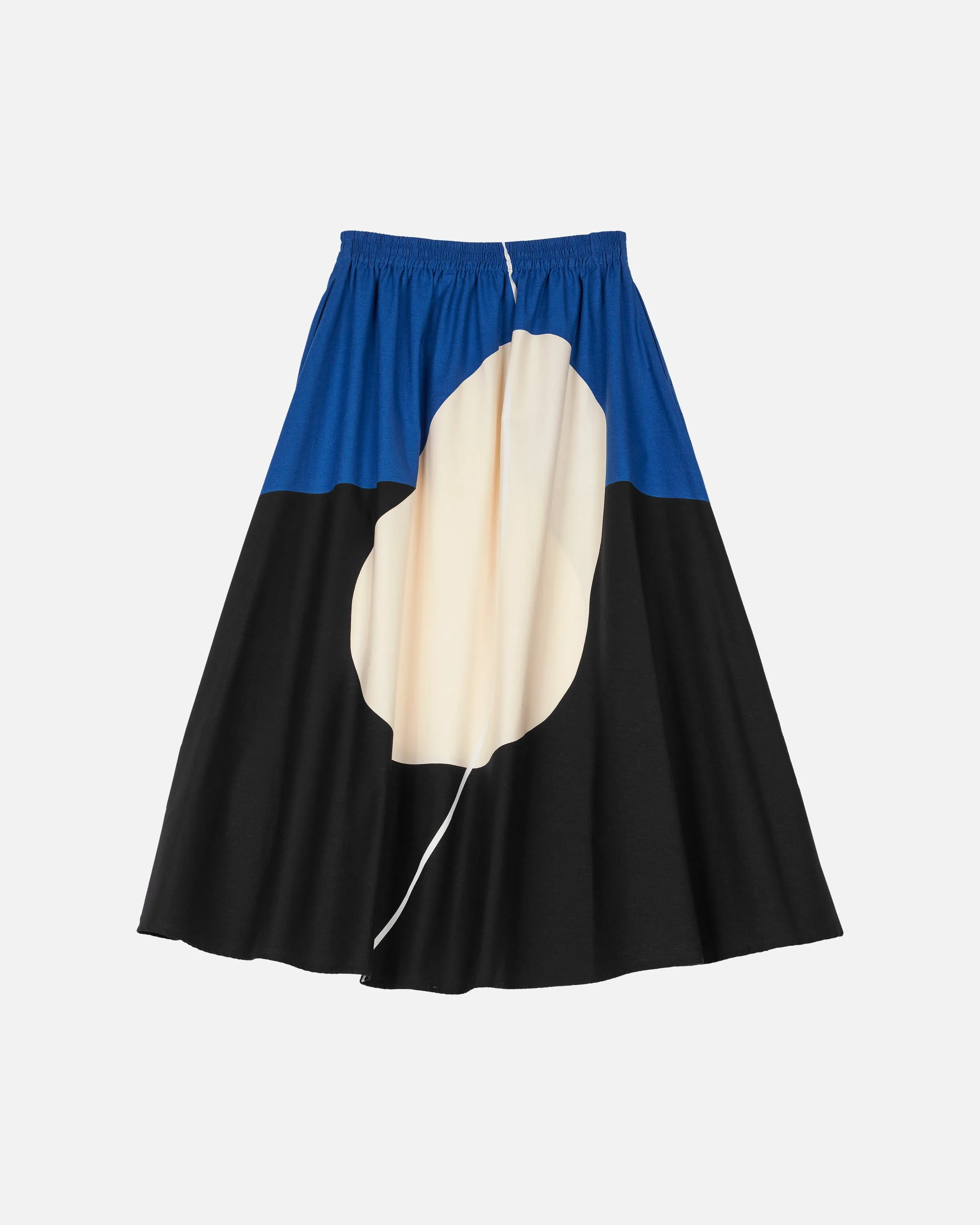 Kivi Nakee Unta Safiiri Cotton Elastic Waist Skirt 93cm