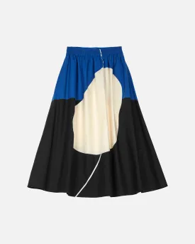 Kivi Nakee Unta Safiiri Cotton Elastic Waist Skirt 93cm