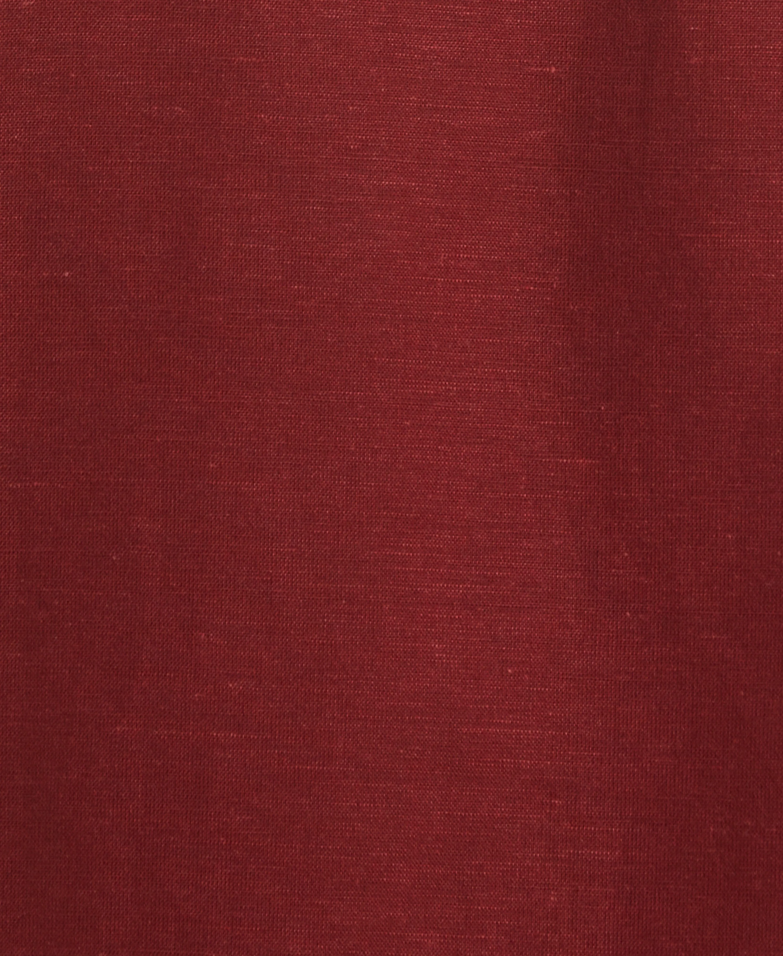 Linen Blend Yarn Dyed Panel Shirt