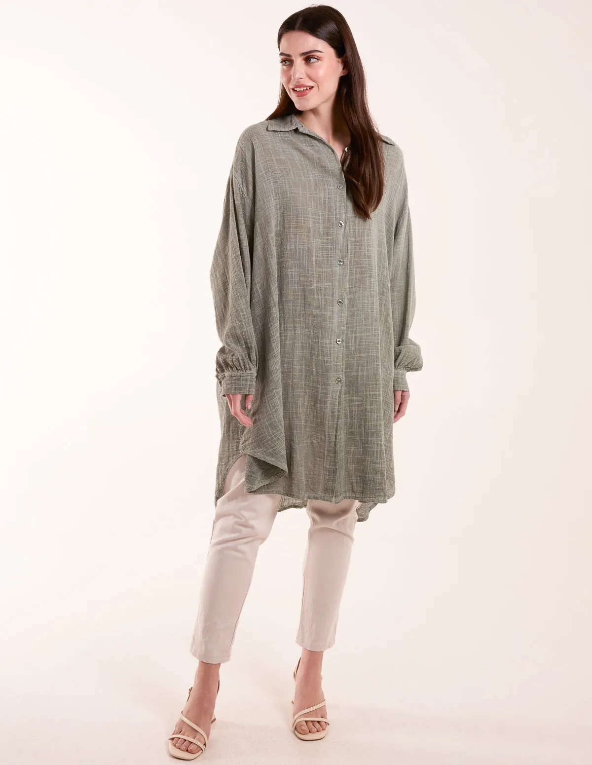 Linen Oversized Shirt