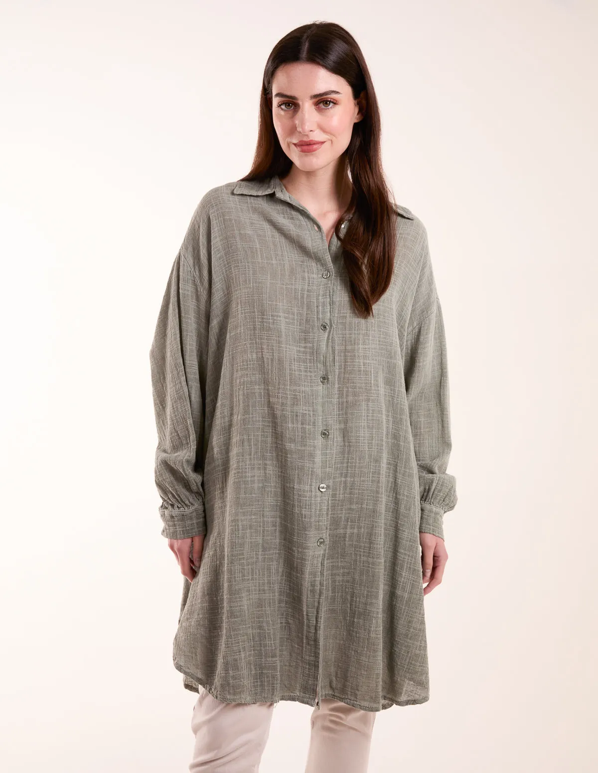 Linen Oversized Shirt