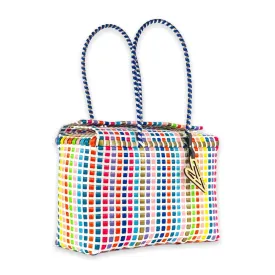 Maria Victoria | Macaw Baskets | Upcycled, Handwoven, Multicolor Basket