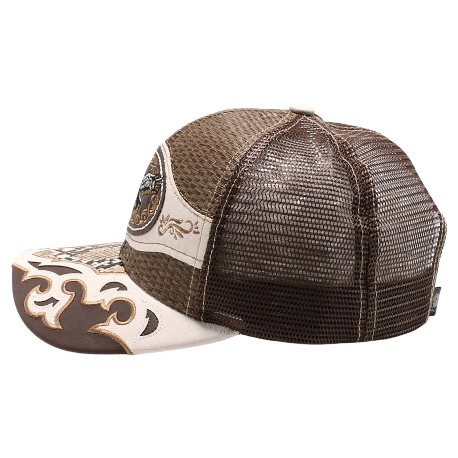 New Straw Eagle Hat (Brown)