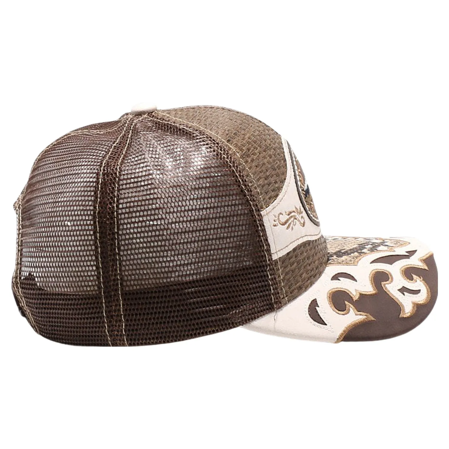 New Straw Eagle Hat (Brown)