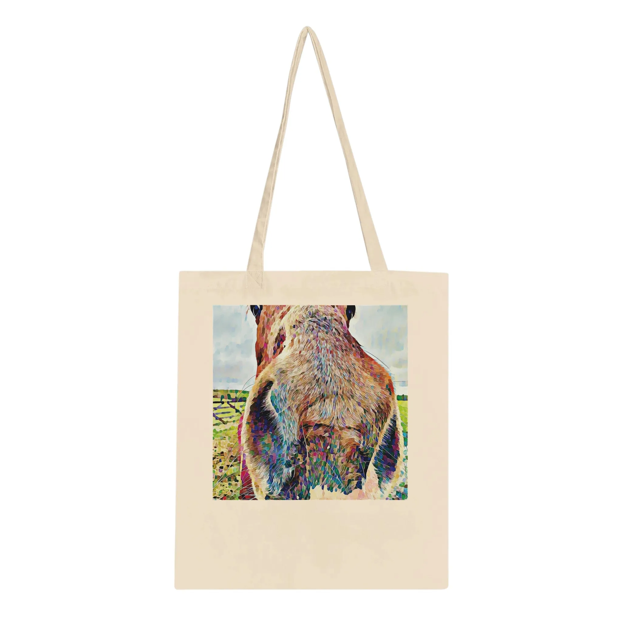 Nosey Horse Classic Tote Bag