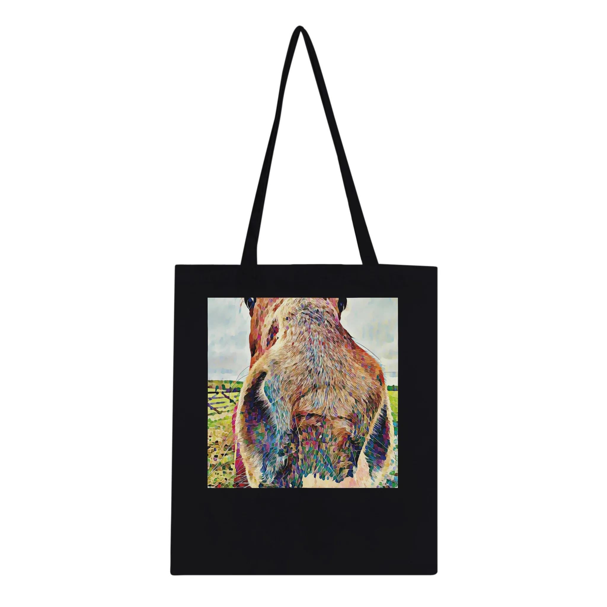 Nosey Horse Classic Tote Bag