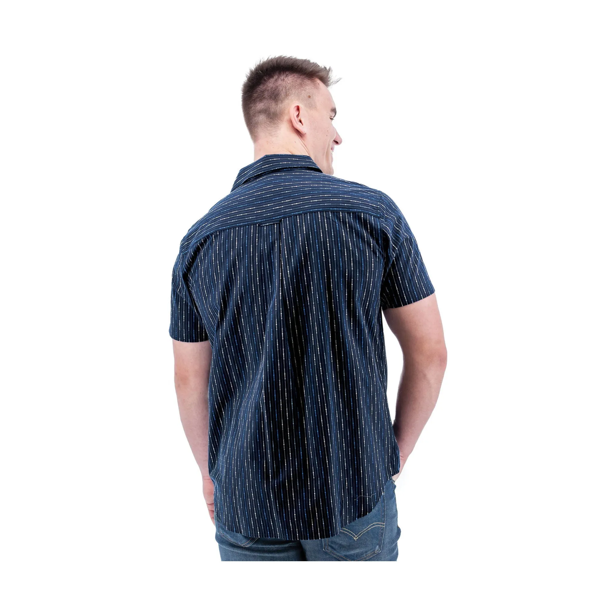 Old Ranch Men's Hawke Shirt - Dark Blue - ONLINE STORE CREDIT/EXCHANGE ONLY