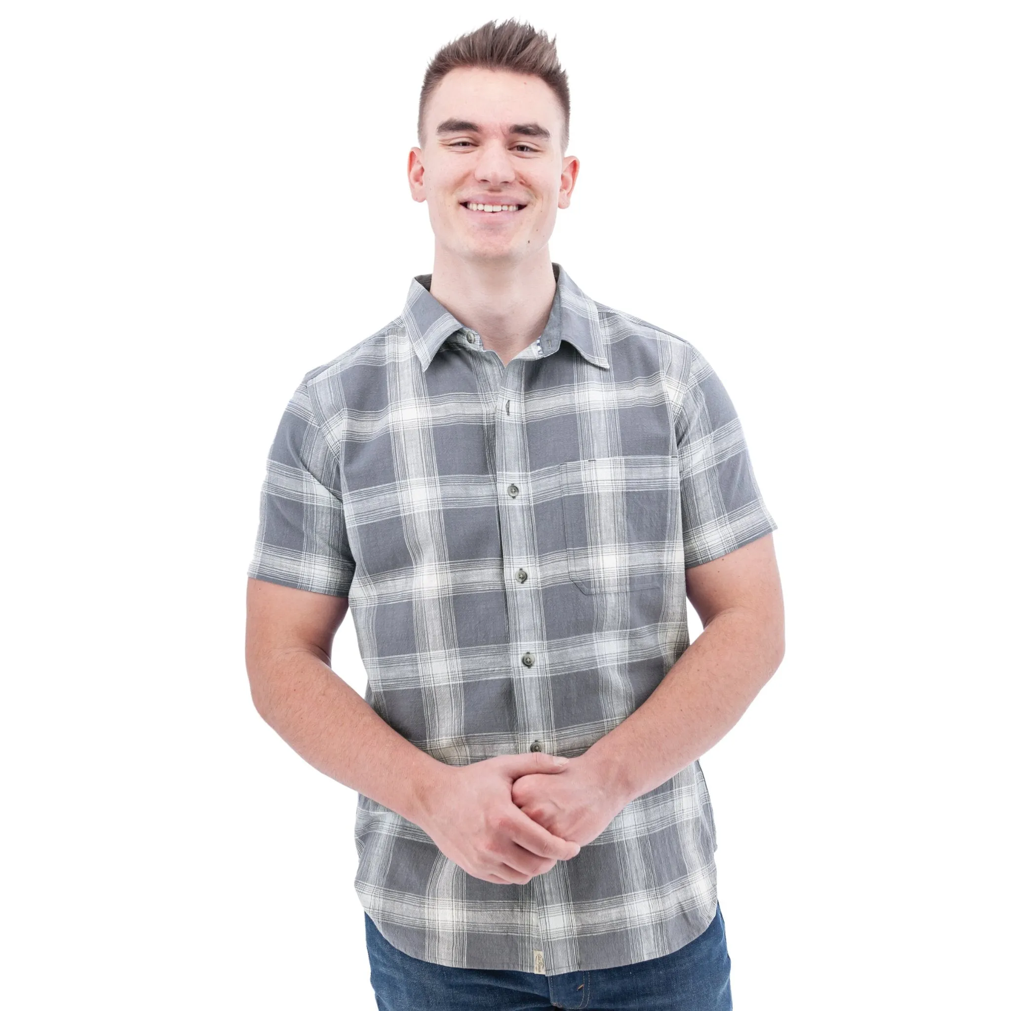 Old Ranch Men's Hawke Shirt - Dark Slate