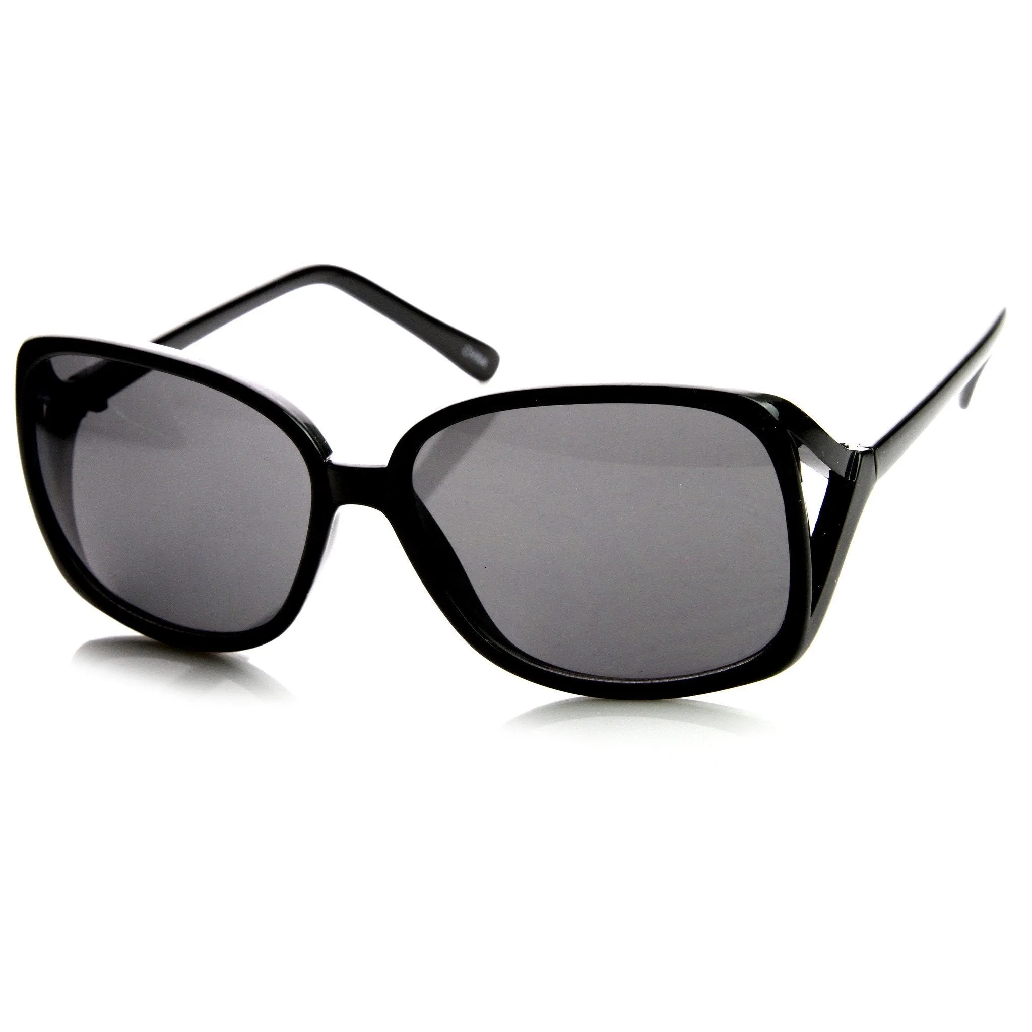 Oversize Designer Trendy Womens Fashion Sunglasses 8812