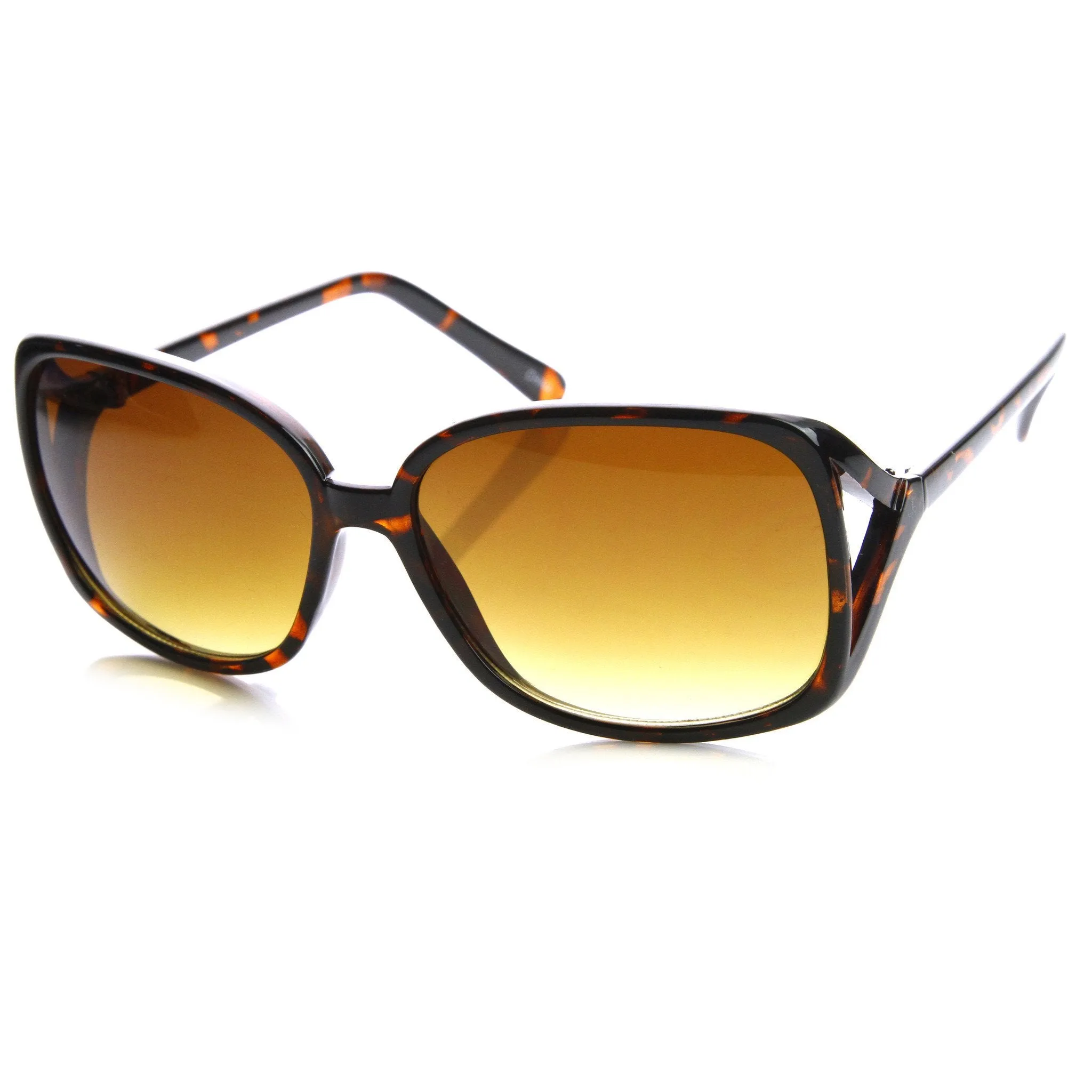Oversize Designer Trendy Womens Fashion Sunglasses 8812
