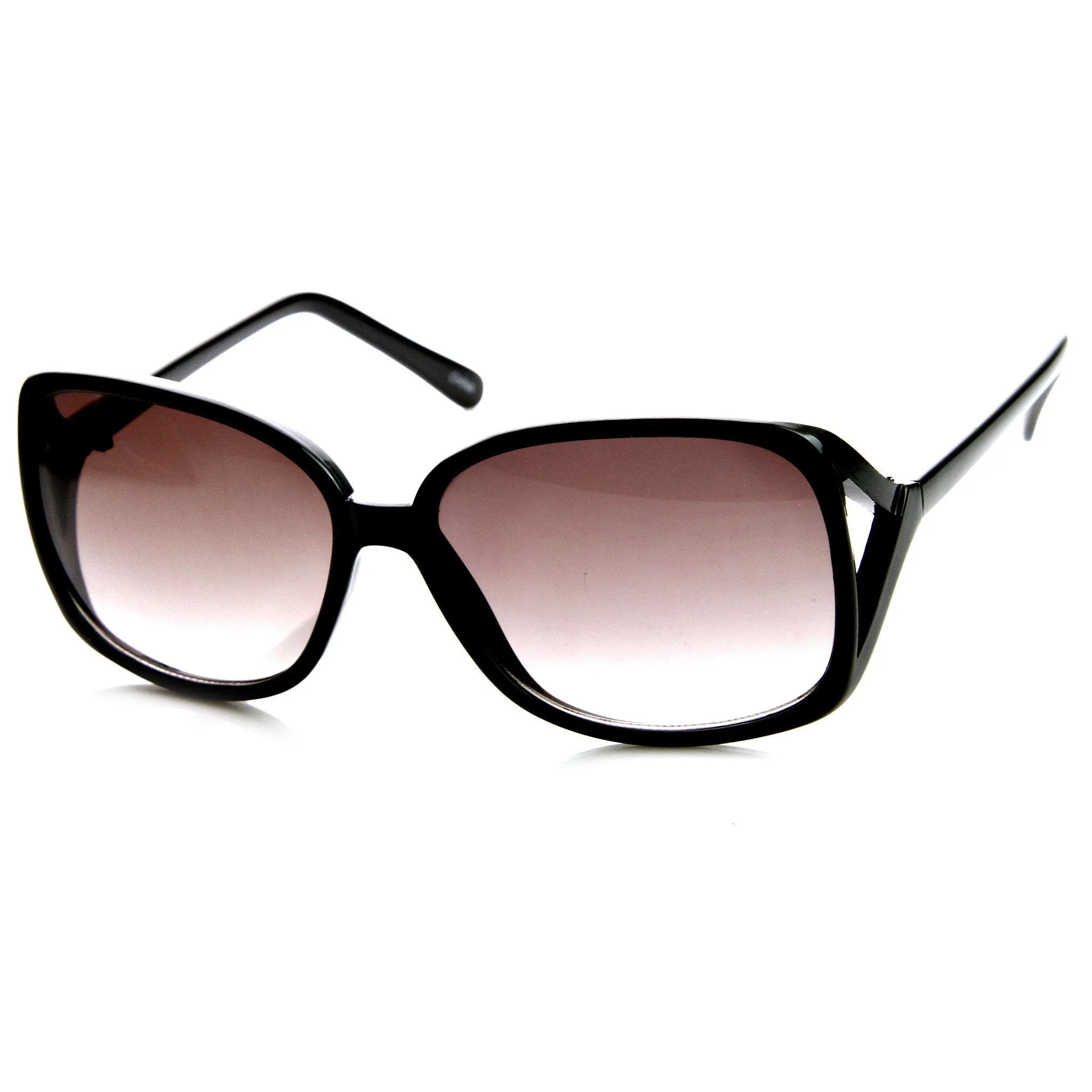 Oversize Designer Trendy Womens Fashion Sunglasses 8812