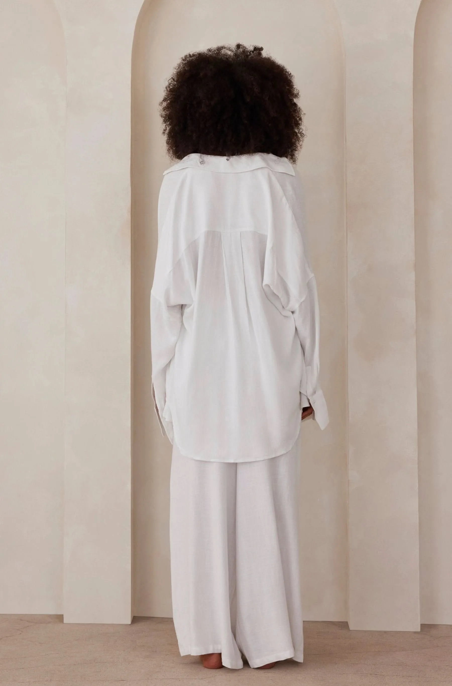 Oversized Linen Shirt