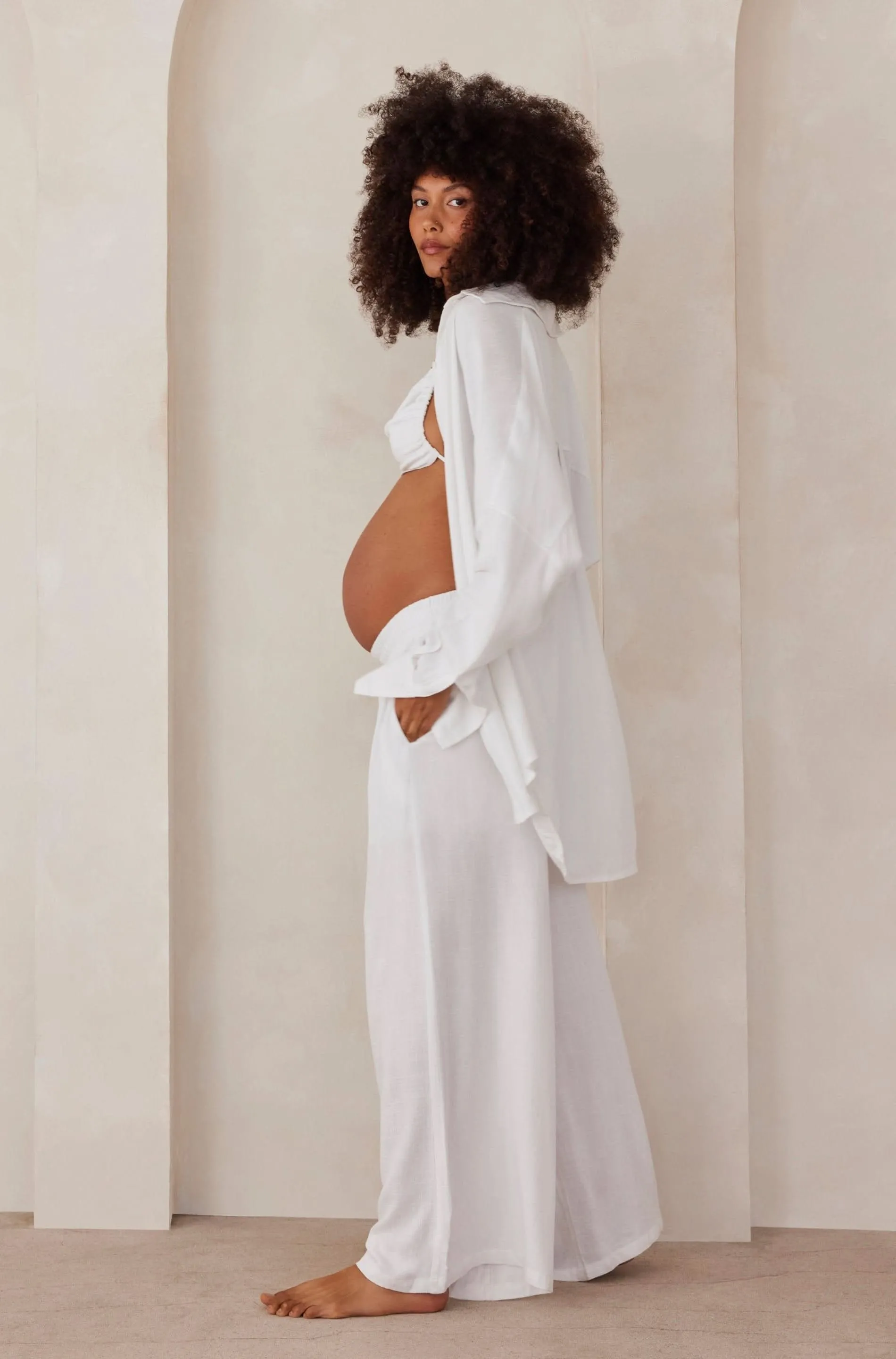 Oversized Linen Shirt