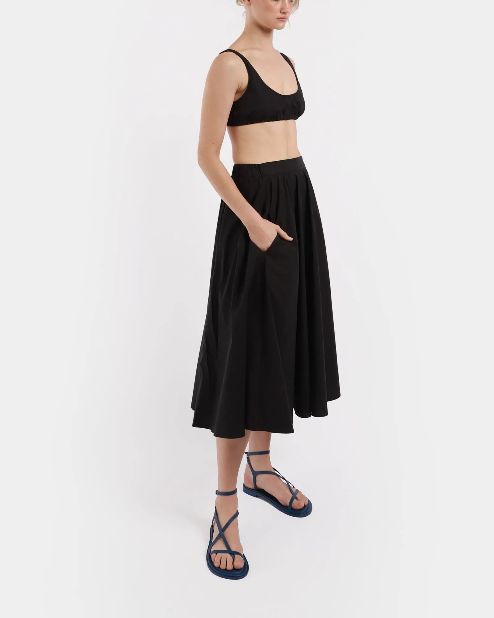 Relaxed Circle Skirt