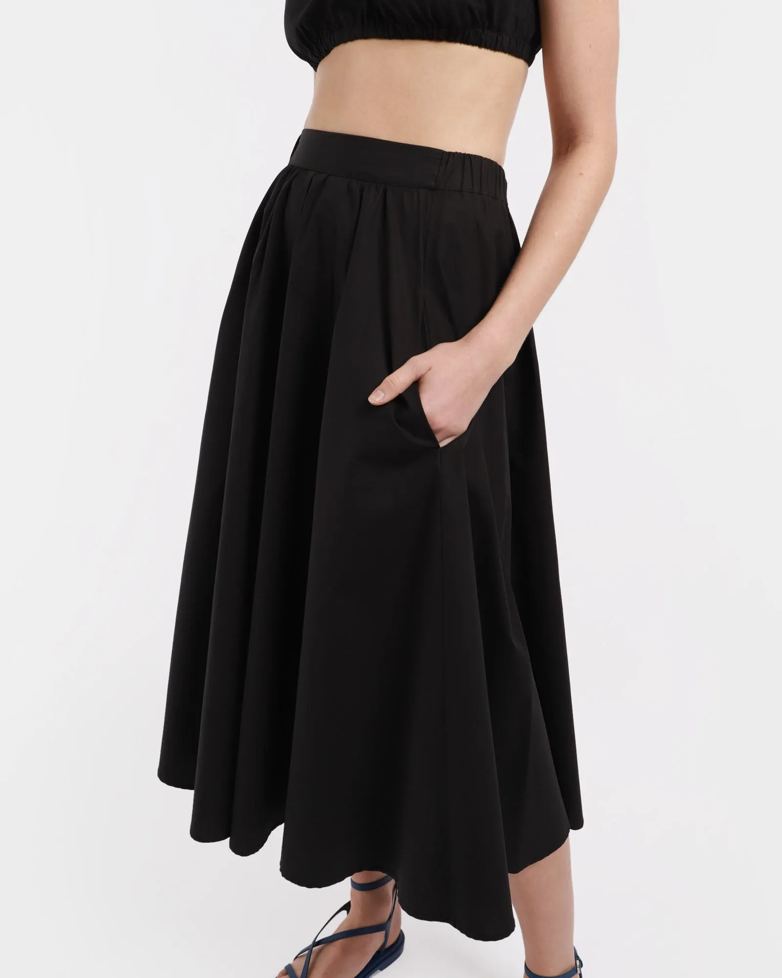 Relaxed Circle Skirt