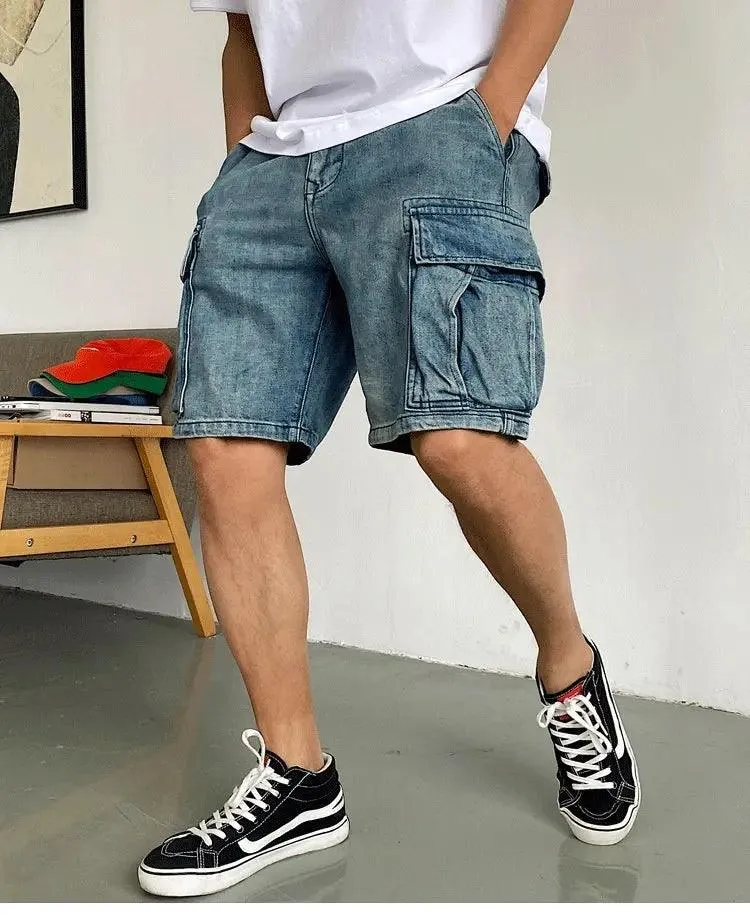 Retro Workwear Shorts