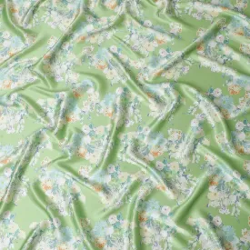 Sage Green Satin Fabric: A Fresh Perspective - D17629