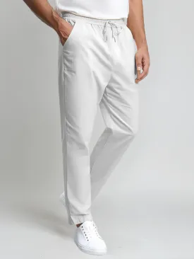Sea Side Linen Pants - White