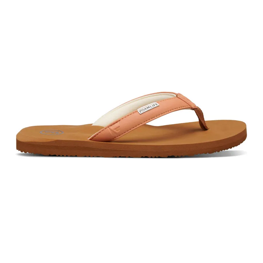 Seales - Brown/Pink Apricot