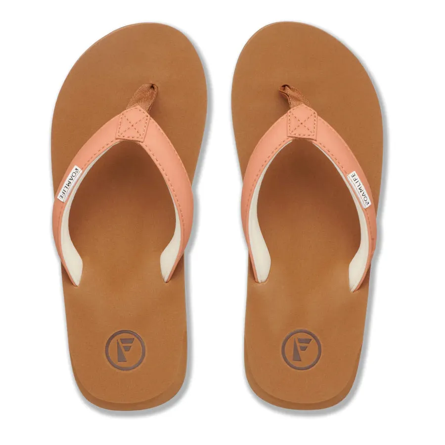 Seales - Brown/Pink Apricot