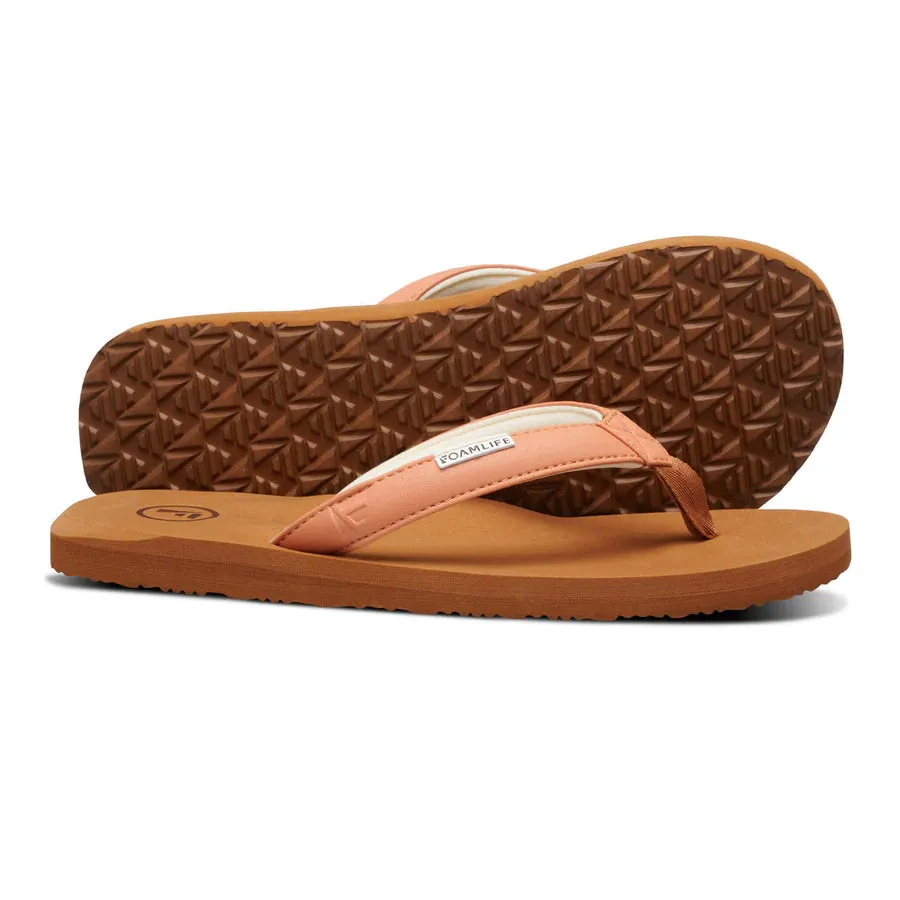 Seales - Brown/Pink Apricot